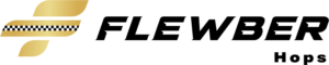 Flewber Hops Logo Black